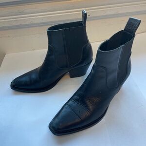 Everlane, The western boot, black, 7.5